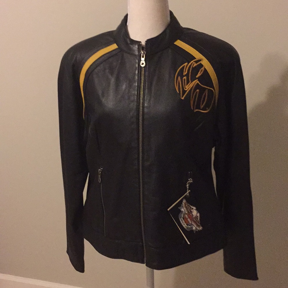 Harley Davidson Wild Card leather jacket NWT